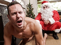Santa Jaxton Wheeler fucks Brenner Bolton RAW
