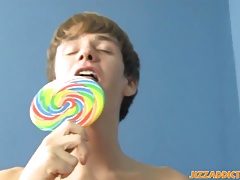 Chad Hollywood and Nathan Stratus are horny lollipop twinks
