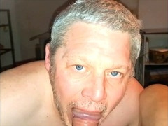 Thick cockhead, daddy son, huge cock