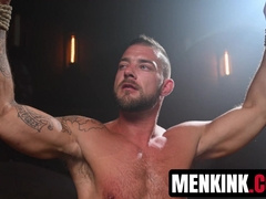 Tryp Bates begs for more as Sean Xavier fucks him in rope bondage