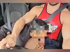 Peralta fucking an uber ride