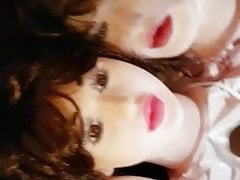I ejaculate over Three Dolls Faces