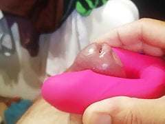 Linda paja con Satisfayer