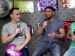 #TBTPapoMix - Participação dos porn industry star Wagner Vittória e Diego Lauzen no PapoMix - Exibido em 2016 - Parte 1 - WhatsApp PapoMix (11) 947