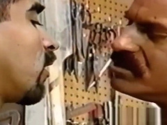 Hung retro ass banging cop drills a horny bottom butt pirate