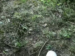 Highly risky stroking in public