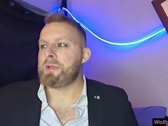 Wolfgang White dominates in JD Vance roleplay - solo male masturbation with dirty talk and huge cumshot