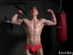 Andrei Gorb is so shredded and so ready to tease you