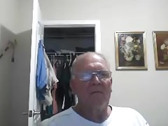 grandpa stroke on webcam