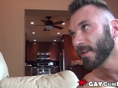 Cum hungry Ethan Palmer sucking off Cam Christou until cumshot