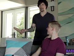 Twinkies Alex Tanner A and Scotty Zee play with sex toys