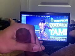 Cum Tribute to Helle Trevino (IFBB)