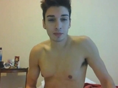 Web cam Lad Faps Off