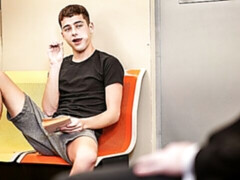 Fun subway anal with Jax and Joey Mills