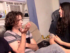 straight man Devin Reynolds jerks off with group of buddies