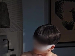 young assfucker edging jism with blinded