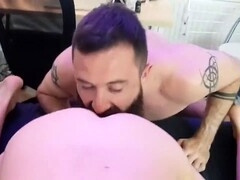 Parent, bear bj, young uncut