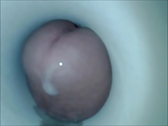 Cum in a tube again