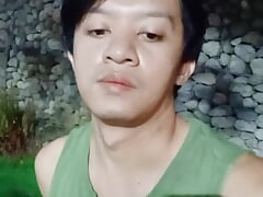 Outdoor Wanking Wokout with Cumshot and Dirty Talk