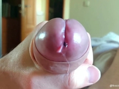 Huge Uncut White Dick Cums Tons Of Cum
