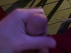 Outdoor cumshot