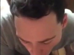 Hot guy swallows big load 9