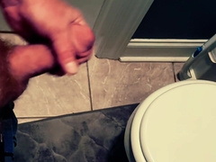 Douche popshot and foreskin spread out