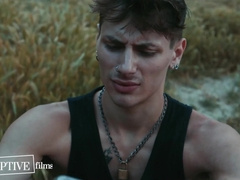 Gaymale Hitchhiker Picked Up & Porked For Rail Home By Muscle Otter - DisruptiveFilms