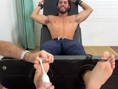 Turned out, foot fetish, in english