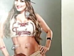 Wwe nikki bella cum tribute, gay cum, i_love_aj_lee