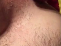 Cumming inside my boyfriend ass 6