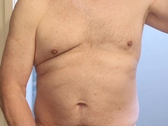 Exhibitionist masturbator jacking and gobbling jizm before bathroom