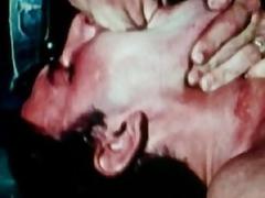 Hardcore gay banging in vintage porn film