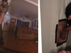 Gay-For-Pay Crazy School Latino Gets Fapped At Gloryhole