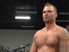 Hard nippled bdsm stud sucked off