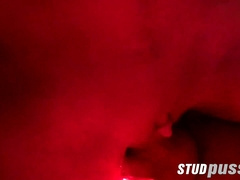 FTM jock Luke Hudson riding cocks after blowjob holiday