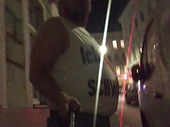 Walk around in pissed pants - failed attempt to piss on my own car