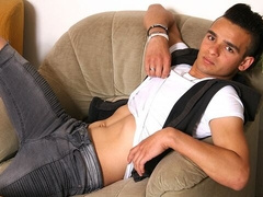 Latino hunk Samuel Riberio is here to have solo fun
