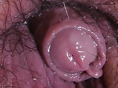 Fat Japanese gay Shino urethera pussy masturbation close up