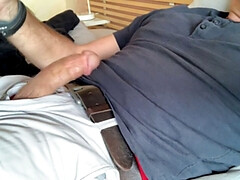 Close-up of My Super-hard Cock, Precum, Cumming, Jizzing Cum