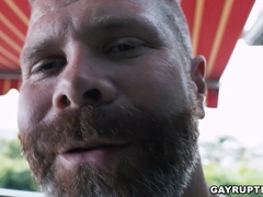 Primal Muscular Man Ass Fucks Deprived Horny Guy