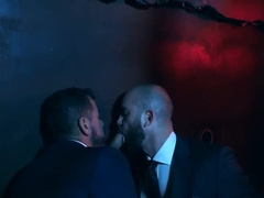 Cruising kink with refined mature Latino men