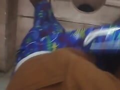 Sexy Hot Morning Wood Show for the Fans!