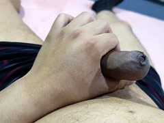 Man masturbating, male massage male, onanism