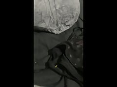 Black Victoria Secret Pink Panties ( CUMSHOT )