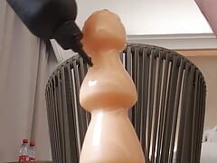 anal insertion 42-55-60 3 step's plug in session 027.  20220216 - session 027.