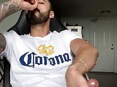 Quarantine jerking off CUM TIME