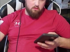 Gaymer Wanks One Out