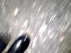 Rubberboots walking