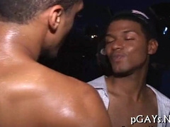 Massive Homosexuals Enjoy Rump Lovemaking with Enormous Ass Play